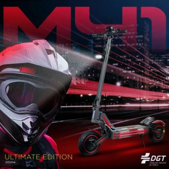 Vue 4 de Trottinette Électrique Tank M41 - Ecoxtrem