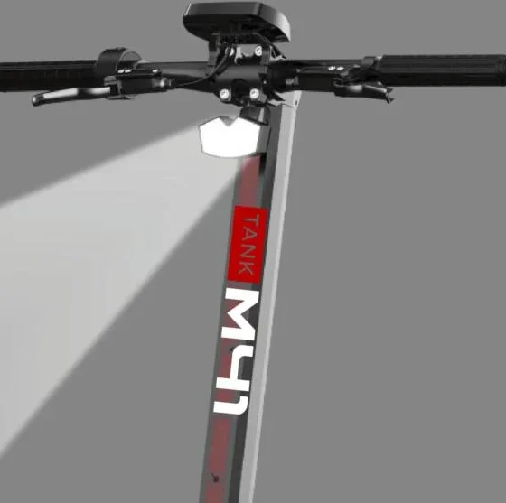 Vue 3 de Trottinette Électrique Tank M41 - Ecoxtrem
