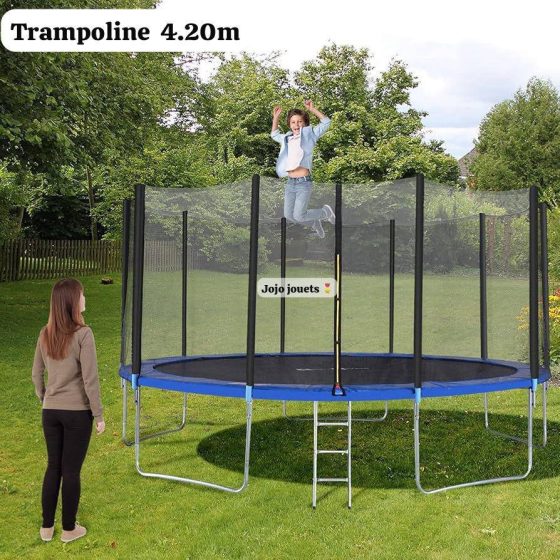 Vue 1 de Trampoline 4.20 M Première Qualité