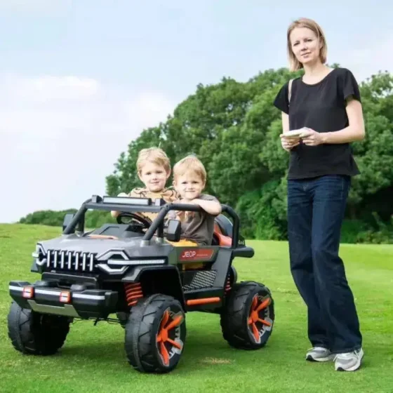 Vue 3 de VOITURE BIG JEEP LED ELECTRIQUE 12V 4x4