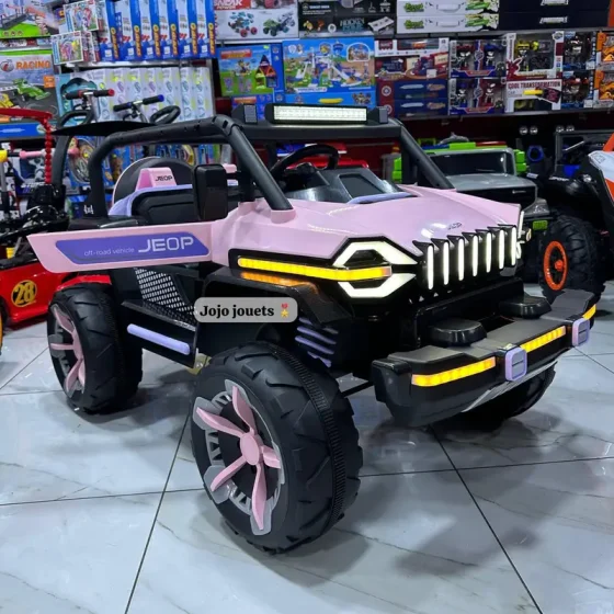 Vue 5 de VOITURE BIG JEEP LED ELECTRIQUE 12V 4x4