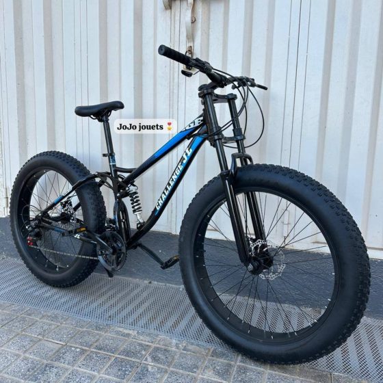 Vue 2 de VÉLO DOWNHILL FAT BIKE CHALLENGE JL 26 Pouces