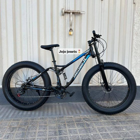 Vue 3 de VÉLO DOWNHILL FAT BIKE CHALLENGE JL 26 Pouces