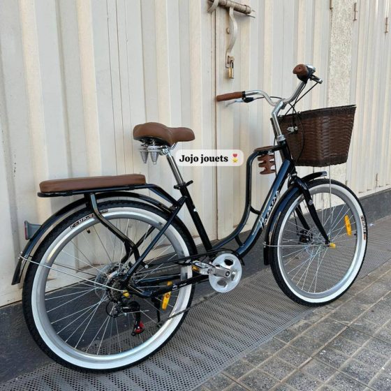 Vue 4 de Vélo Madame Haomeng Coffee Bike 26 Pouce