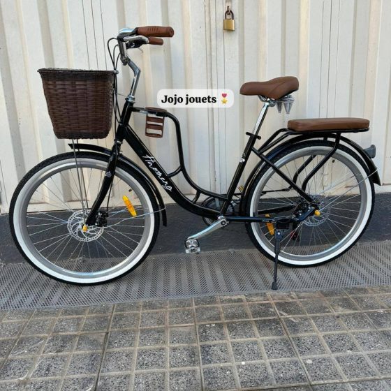 Vue 15 de Vélo Madame Haomeng Coffee Bike 26 Pouce