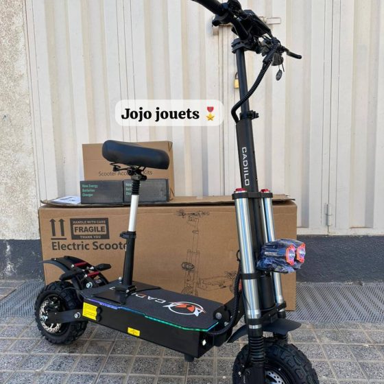 Vue 6 de Trottinette Électrique CADIILO BOSS 60V ⚡️