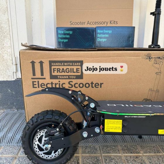 Vue 16 de Trottinette Électrique CADIILO BOSS 60V ⚡️