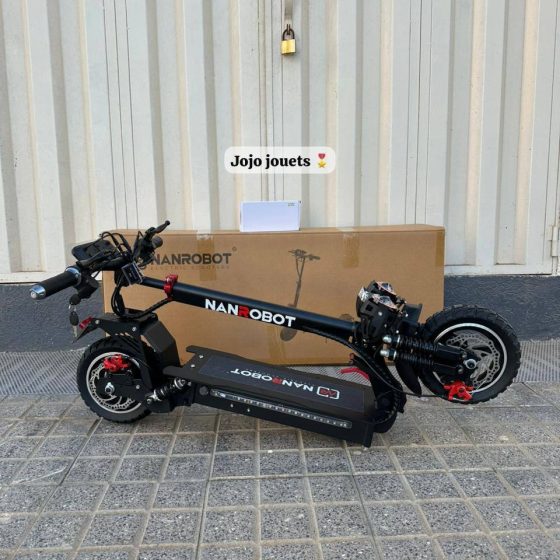 Vue 5 de Trottinette Électrique NANROBOT A15 1000W 48V