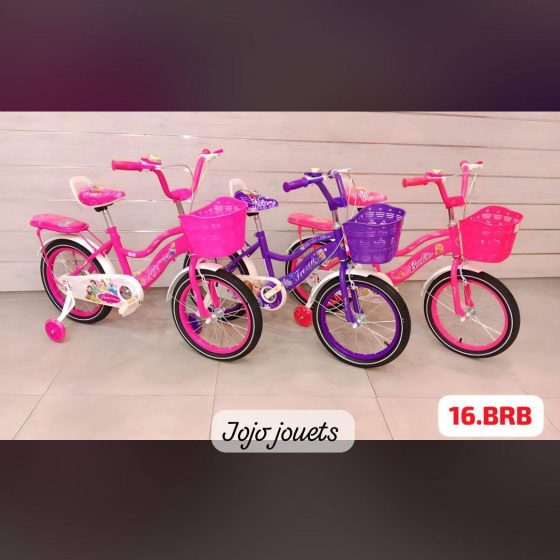 Vue 9 de Vélo Fille Princesse Barbie Frozen 2 - 7 Ans