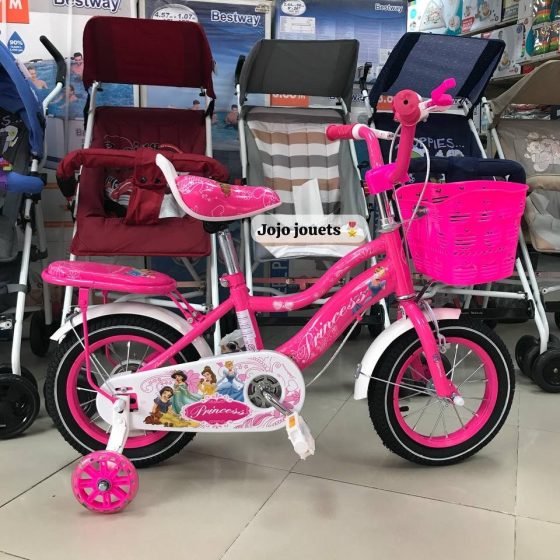 Vue 6 de Vélo Fille Princesse Barbie Frozen 2 - 7 Ans