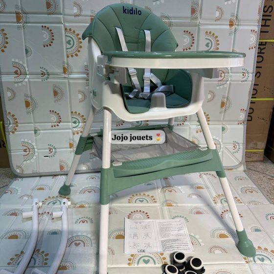 Vue 15 de Chaise Haute Evolutif KIDILO