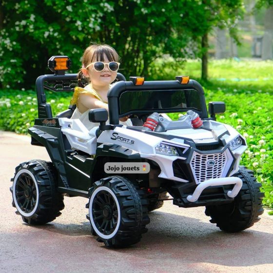 Vue 6 de VOITURE ELECTRIQUE BUGGY POLARIS LED 12V 4x4