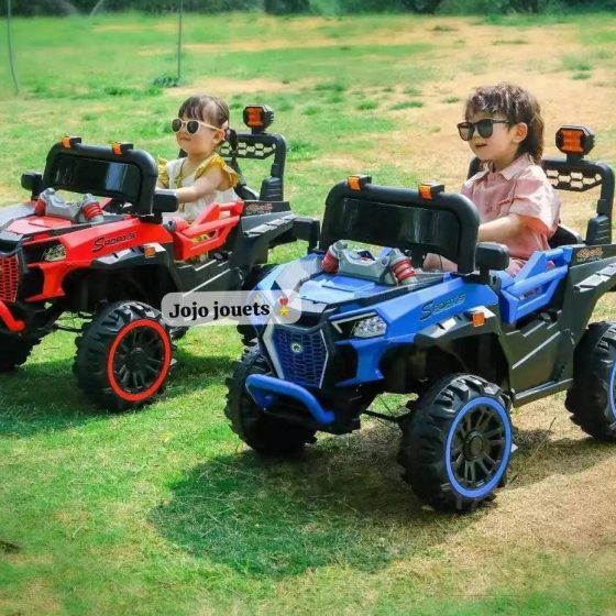 Vue 7 de VOITURE ELECTRIQUE BUGGY POLARIS LED 12V 4x4
