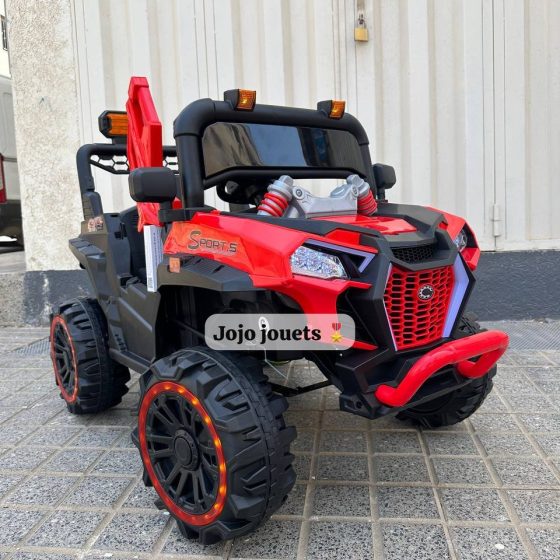 Vue 8 de VOITURE ELECTRIQUE BUGGY POLARIS LED 12V 4x4