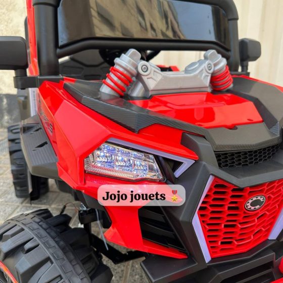 Vue 9 de VOITURE ELECTRIQUE BUGGY POLARIS LED 12V 4x4