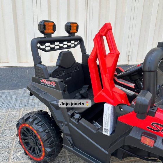 Vue 12 de VOITURE ELECTRIQUE BUGGY POLARIS LED 12V 4x4