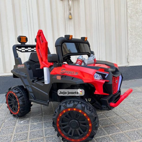 Vue 2 de VOITURE ELECTRIQUE BUGGY POLARIS LED 12V 4x4