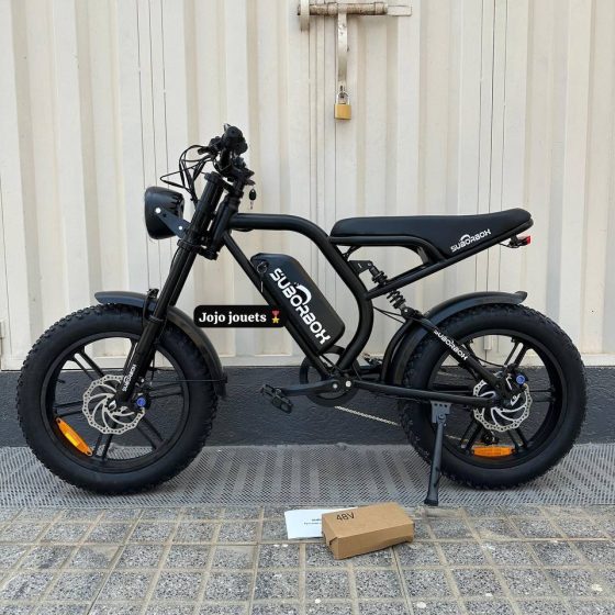 Vue 4 de Vélo Électrique K1 HARLEY 48V - SUBORBOX