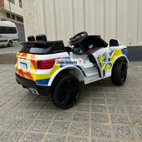 Vue 3 de VOITURE RANGE ROVER POLICE 🔵🔴ELECTRIQUE 12V