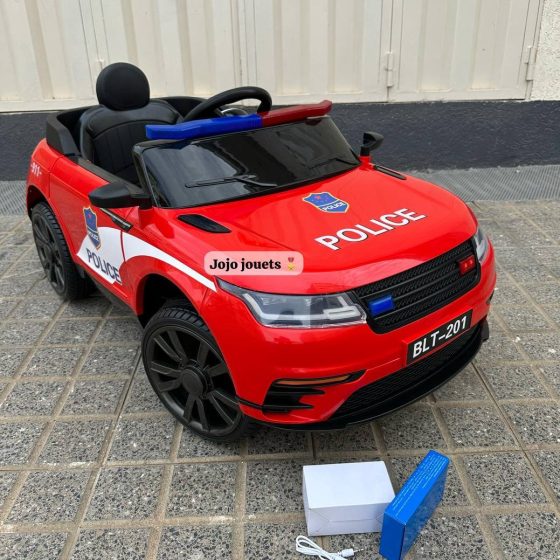 Vue 9 de VOITURE RANGE ROVER POLICE 🔵🔴ELECTRIQUE 12V