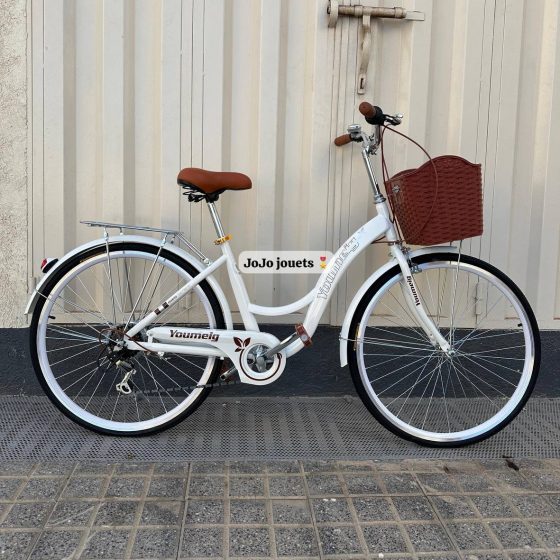 Vue 3 de Vélo Madame Classique YOUMEIG 26 Pouces