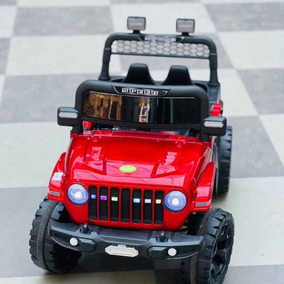 Vue 4 de VOITURE ELECTRIQUE JEEP 12V MINI BUGGY 4x4