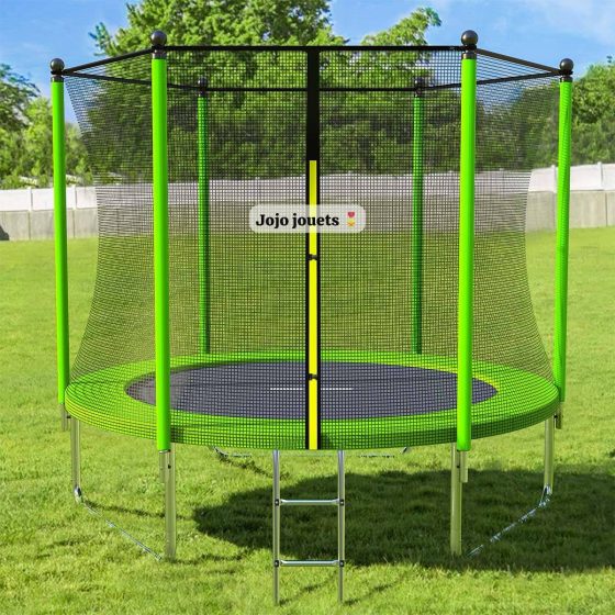 Vue 8 de Trampoline AOTOB 2,42m