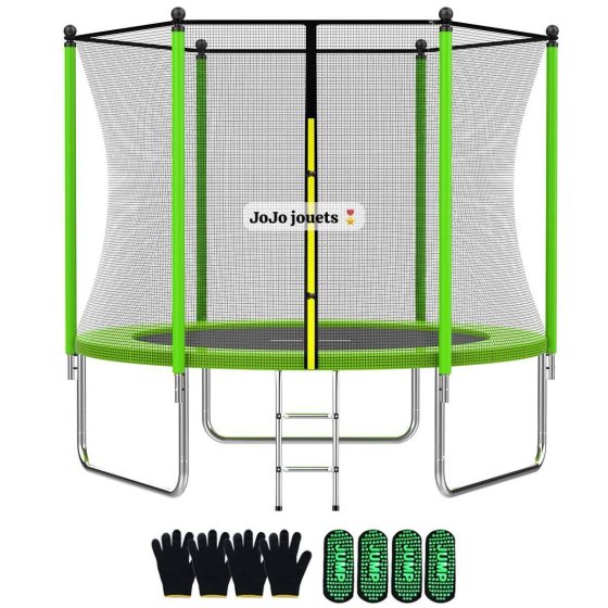 Vue 6 de Trampoline AOTOB 2,42m