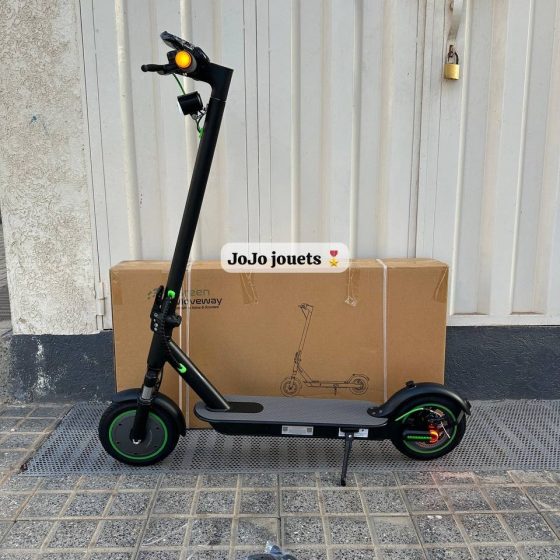 Vue 3 de Trottinette Électrique MX PRO Green Moveway 36V