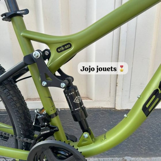 Vue 5 de Vélo VTT BMX GTR-501 26 Pouces