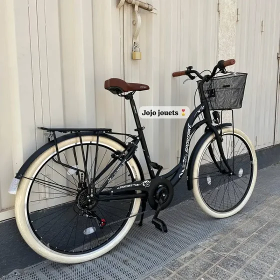 Vue 4 de Vélo Madame Classique Pro SPORTBIKE 28 Pouce