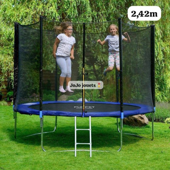 Vue 6 de Trampoline 2,42m