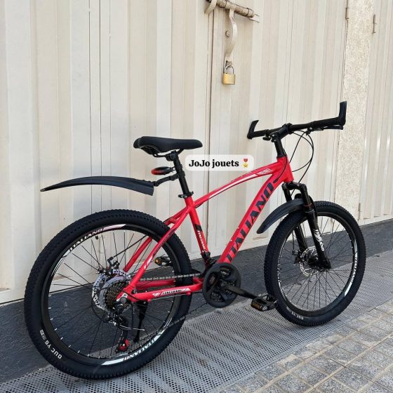 Vue 3 de Vélo VTT ALUMINIUM ITALIANO 24 Pouces